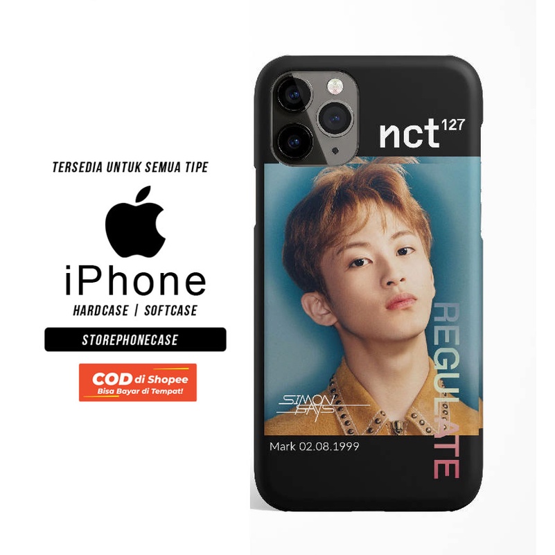 CASING HARDCASE SOFTCASE iPHONE NCT REGULATE SIMON SAYS MARK