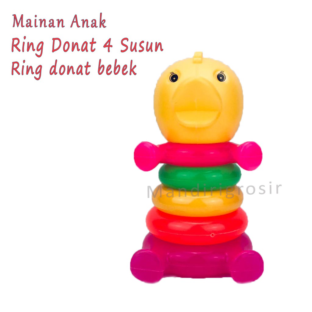 ring donat kowala 4 susun *Mainan Anak