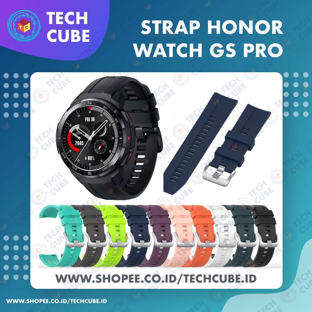 Strap Tali Jam Tangan Silicone Silikon Honor Watch GS PRO Magic Watch 2 46mm