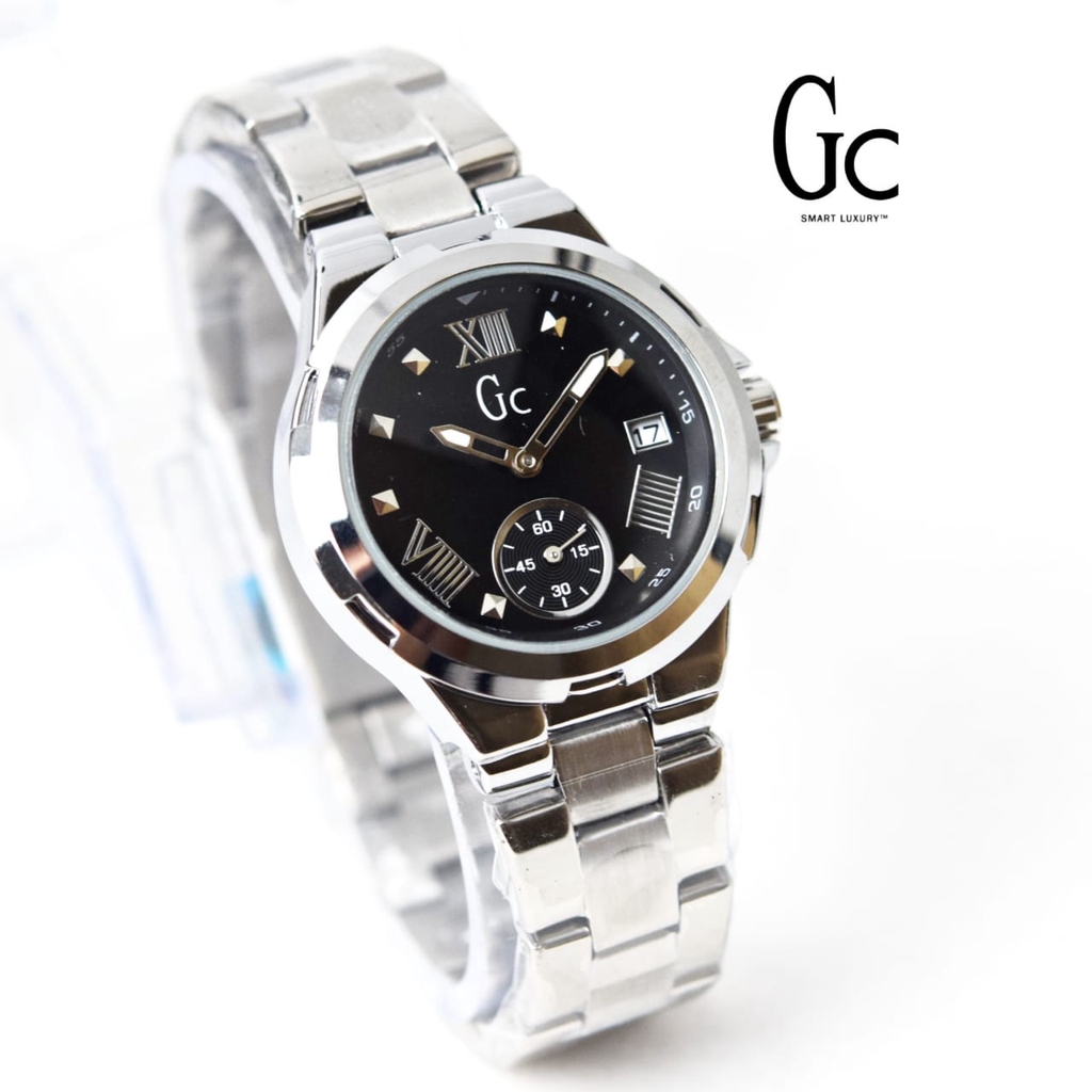Jam Tangan Wanita Fashion Korea Style Crono Detik Bawah GC-80 Watch Wotch Wtch Jam Jqm Jsm Jaam Jan 