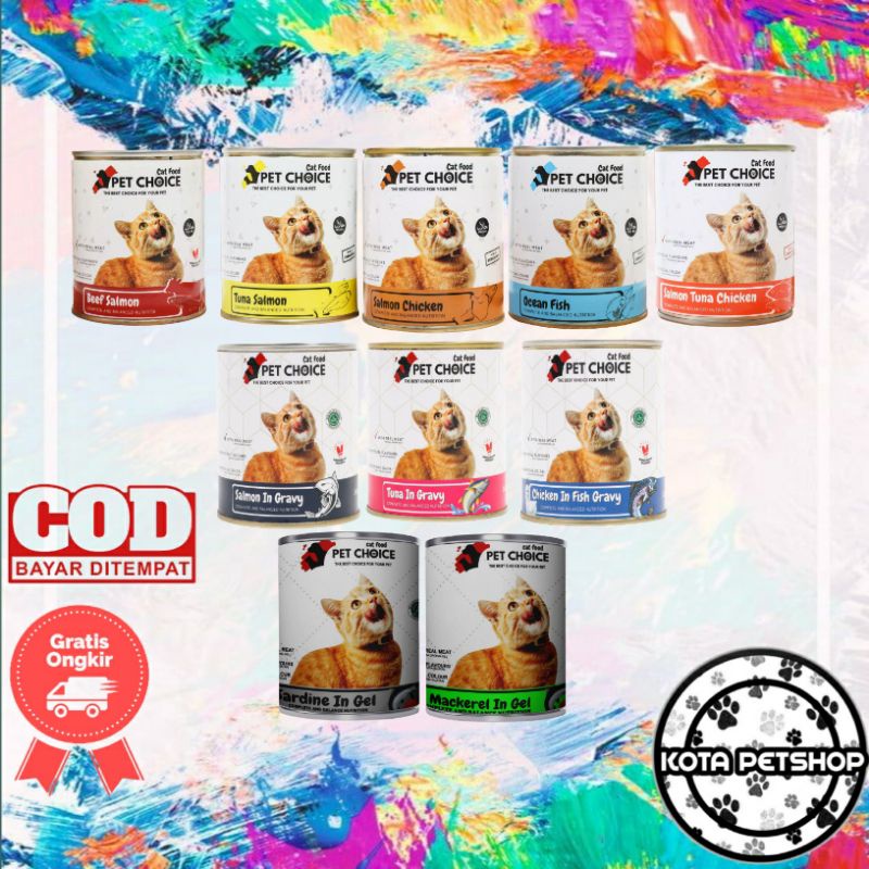 Makanan Kucing Cat Wet Food 340gram Pet Choice