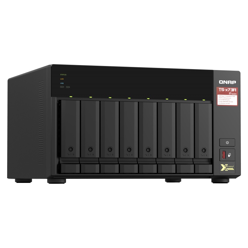 QNAP TS-873A RAM 8-Bay NAS diskless AMD Quad Core NAS