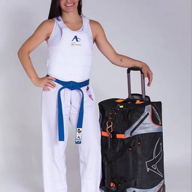 Arawaza Tas Karate Tas Perlengkapan Karate Arawaza Model Trolley Roda Original