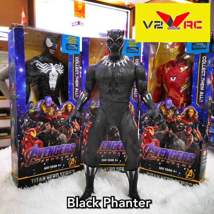 V2C -  Action Figure Avengers Super Heroes Marvel Black Phanter