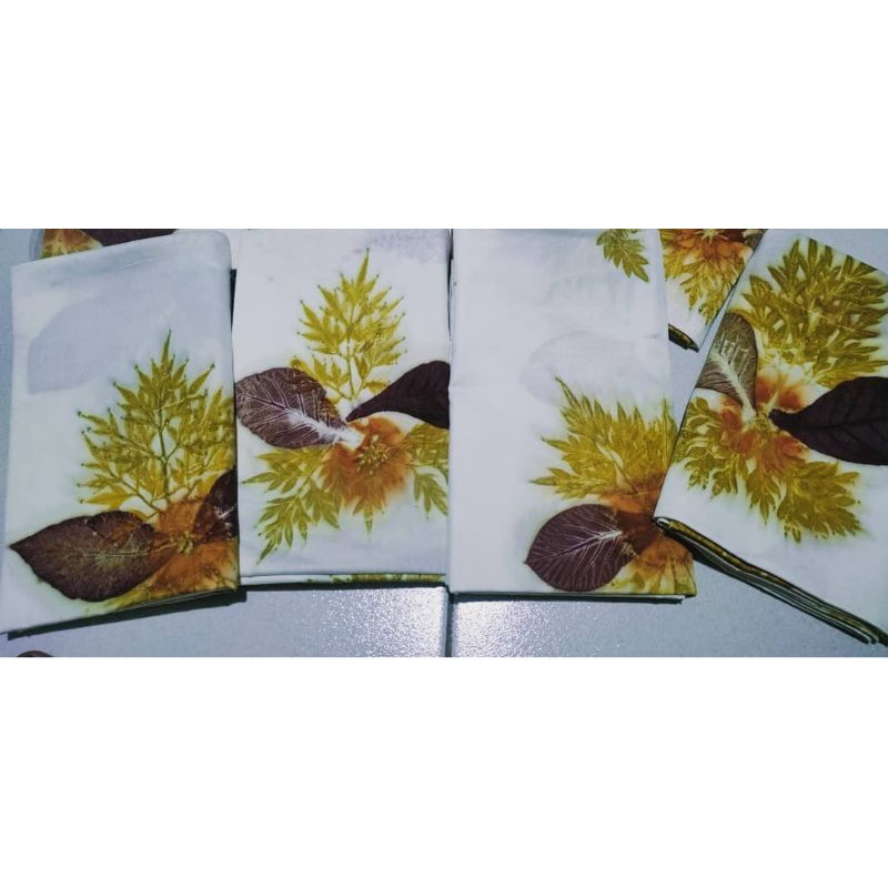 Kain Batik ecoprint Katun
