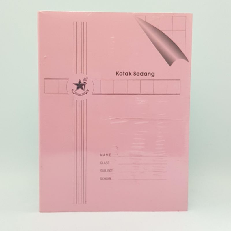 

Buku Tulis Kotak Sedang 1,5CM Bintang Obor Buku Mandarin 38 Lembar