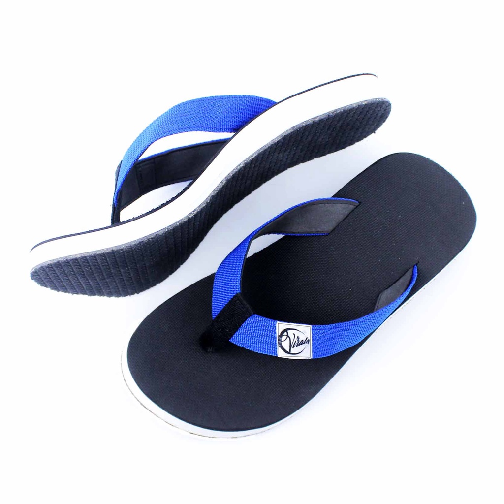 Sandal Jepit Pria - Sandal Spons Virale - Sandal Japit FT HT