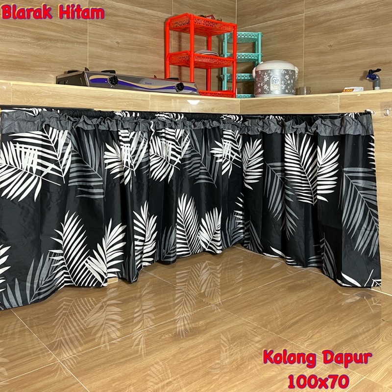 GORDEN KOLONG DAPUR  ••BISA RIQUEST UKURAN•• di etalase satunya••  GRATIS TALI IKAT 1,3.meter