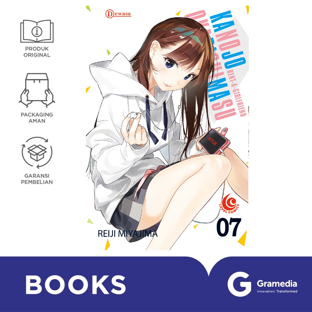 Gramedia Bali - LC: Kanojo Okarishimasu 07