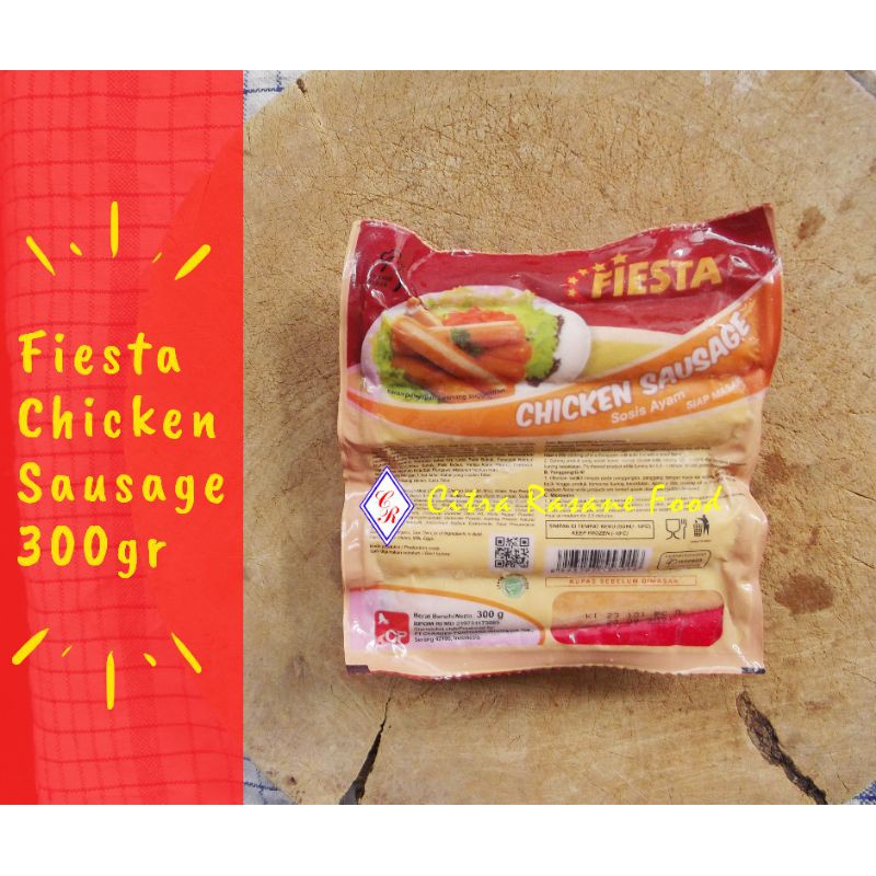 

Fiesta Chicken Sausage / Sosis Ayam 300gr