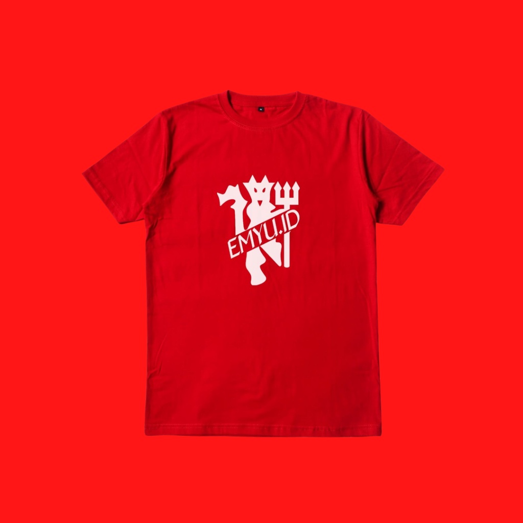 Kaos Bola Manchester United Merah emyu.id