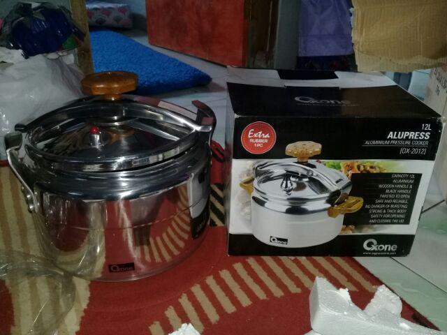 Panci Presto Oxone Alupress Panci Presto 12 Liter Ox 2012 - Silver