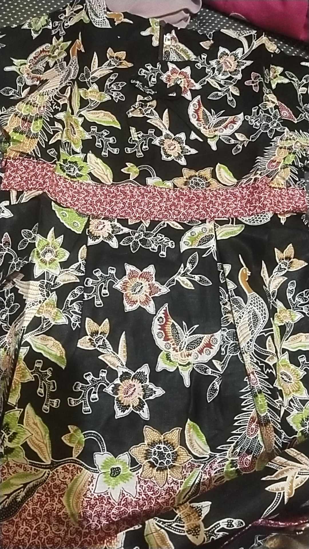 Dress Batik Anak Sogan Manggar Kids Fashion Bayi Anak Cewek Perempuan