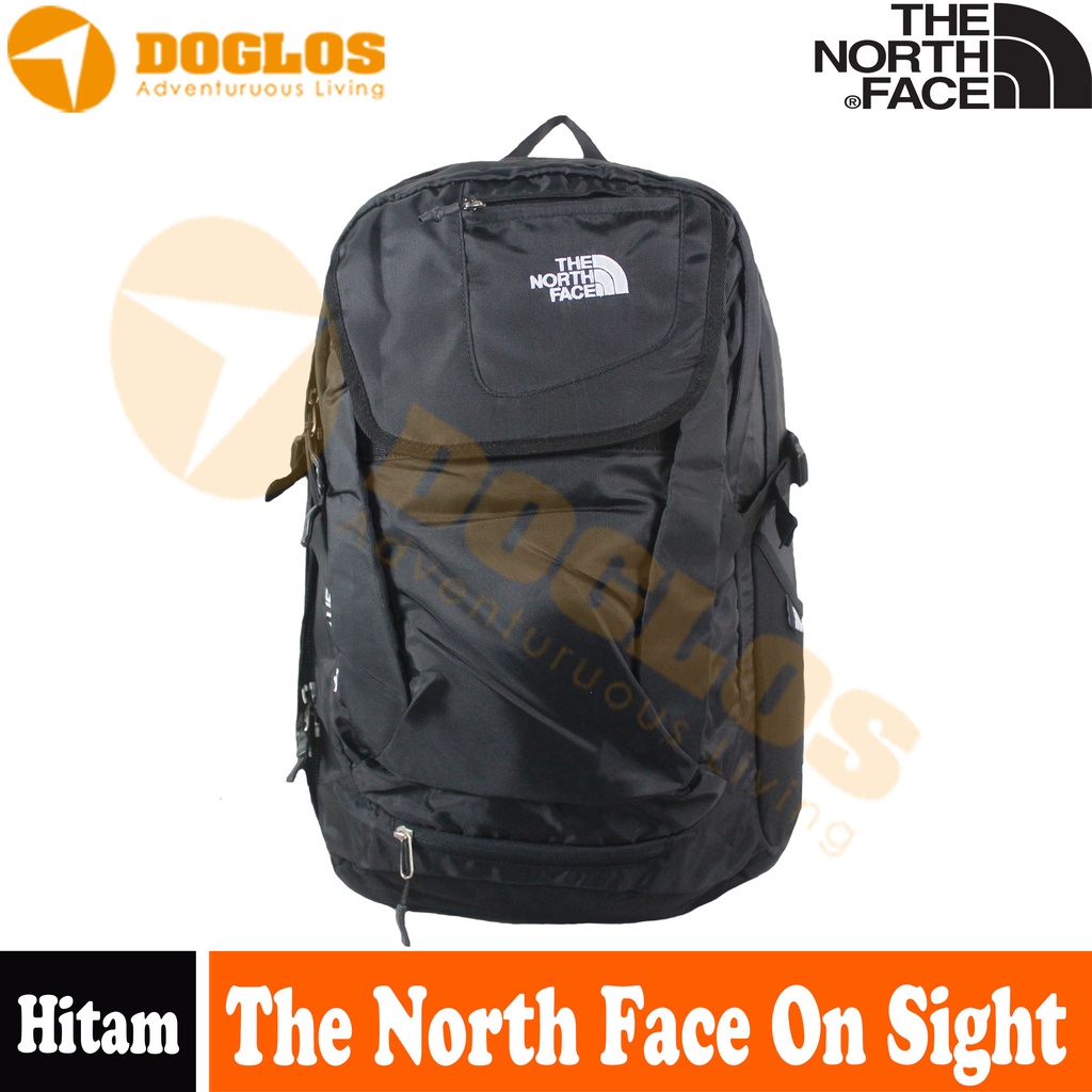 Daypack The North Face On Sight Traveling Outdoor Work Ransel Hitam