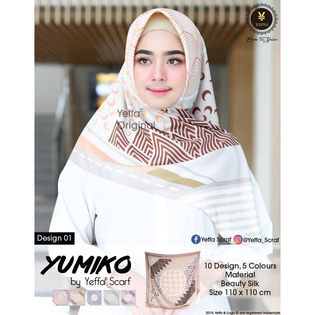 Yumiko New by Yeffa Scarf