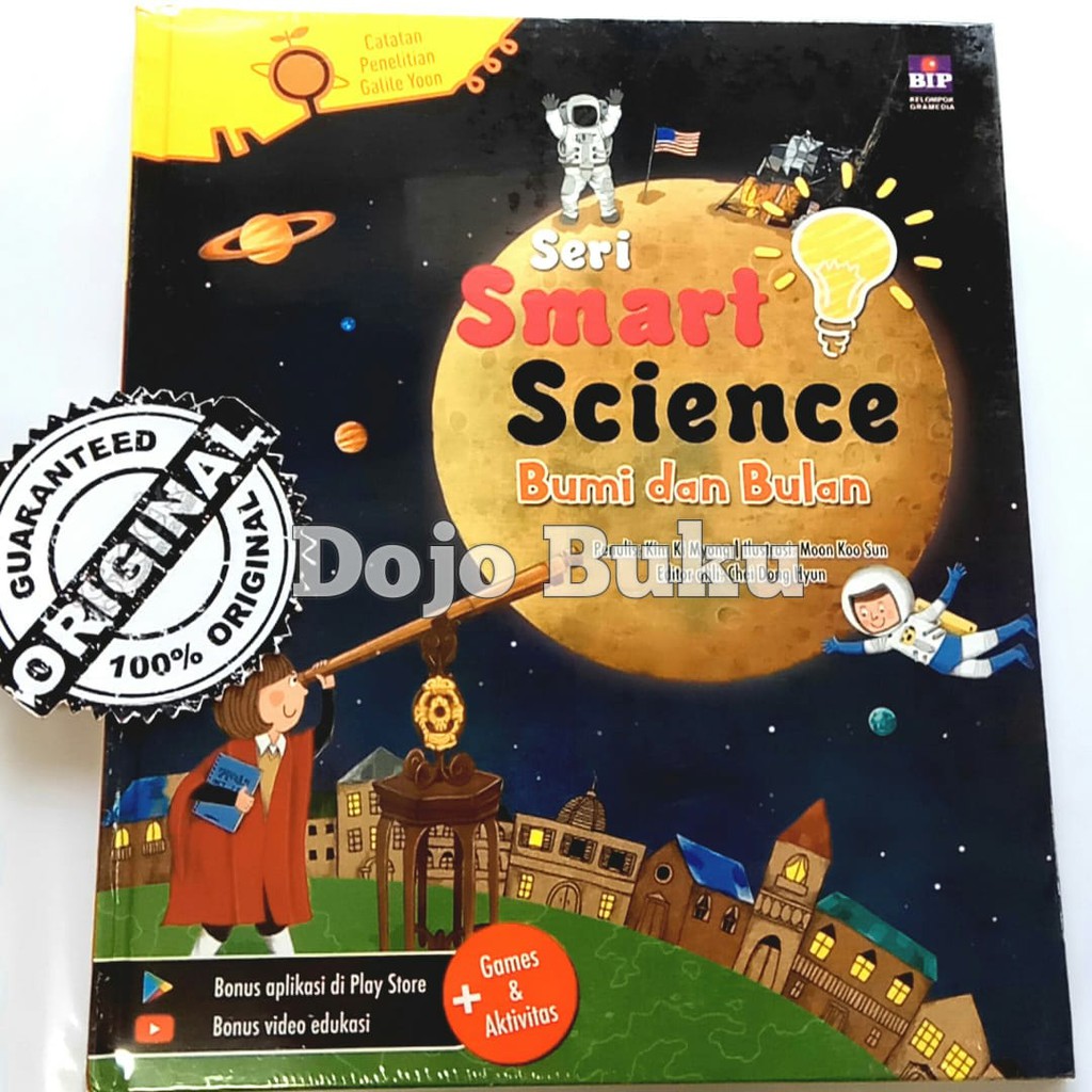 Seri Smart Science : Bumi Dan Bulan - Catatan Penelitian Galile Yoon