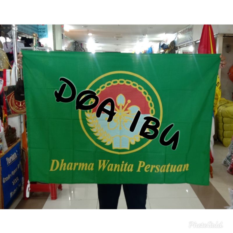 

best seller bendera logo DHARMA WANITA PERSATUAN 90cm x 135cm
