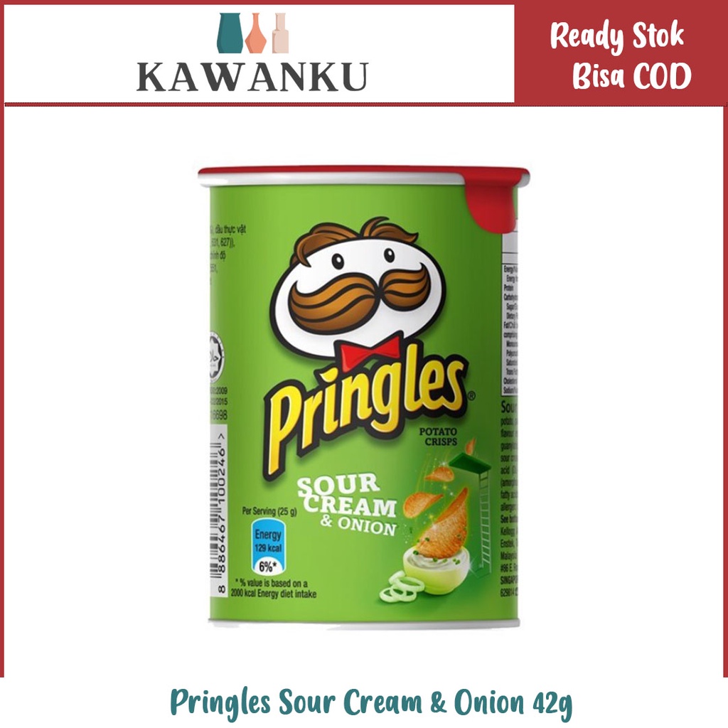 

Pringles Sour Cream & Onion 42g