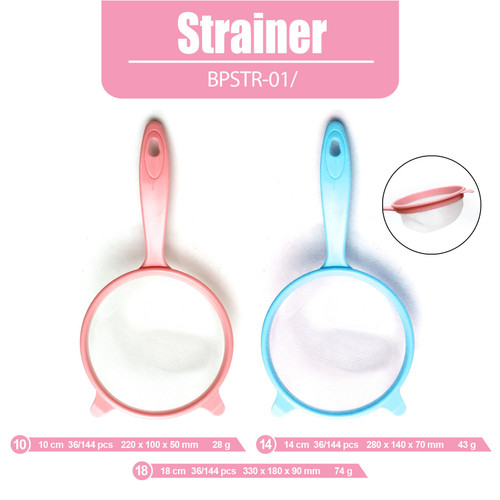 CaTalina Strainer / Penyaring  Saringan Dapur Saringan Masak 10cm - BPSTR-01/10