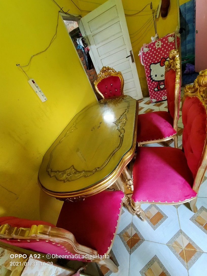 Meja Makan Gendong Ganesa,mejamakan Jati