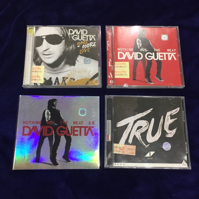 CD ALBUM COLLECTION DAVID GUETTA, AVICII
