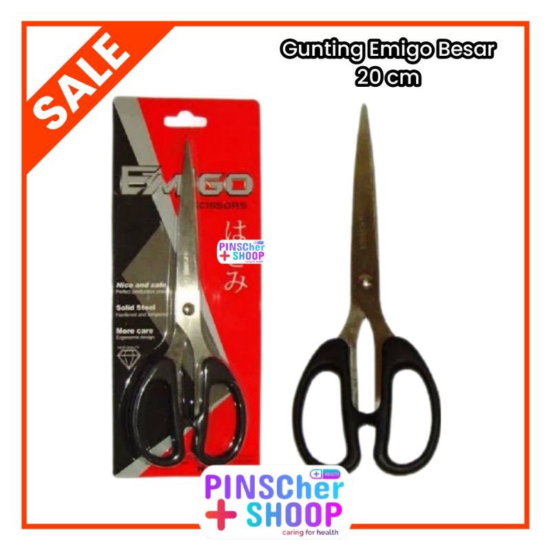 Gunting Emigo Besar Gunting Tajam Emigo Murah 185 - 20 Cm