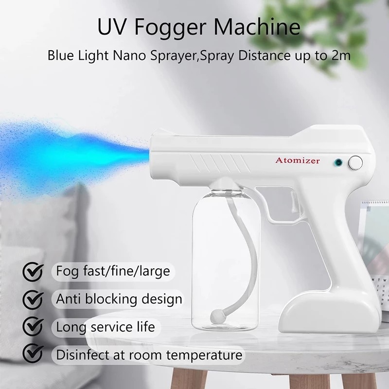 NA - J-01 Nano spray gun disinfektan portable wireless with UV light