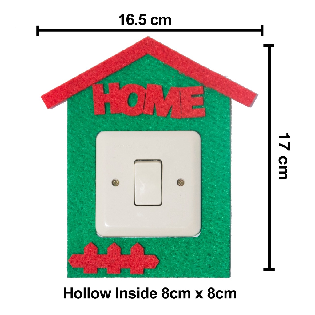 Frame Saklar Hiasan Stop Kontak HOME M789