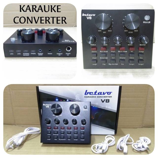 Karaoke Converter BETAVO V8 Effect Vocal
