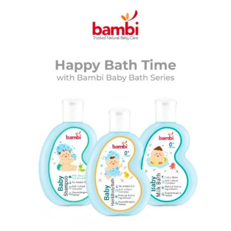 BAMBI Baby Shampoo / Oil / Hair Lotion | Sampo Losion bayi