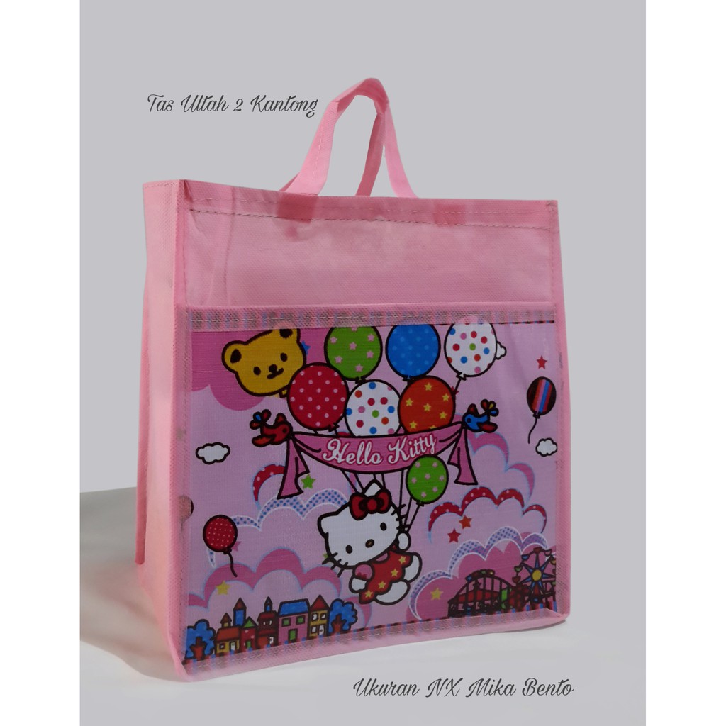 

Tas Ulang Tahun Karakter 2 Kantong Hello KTY