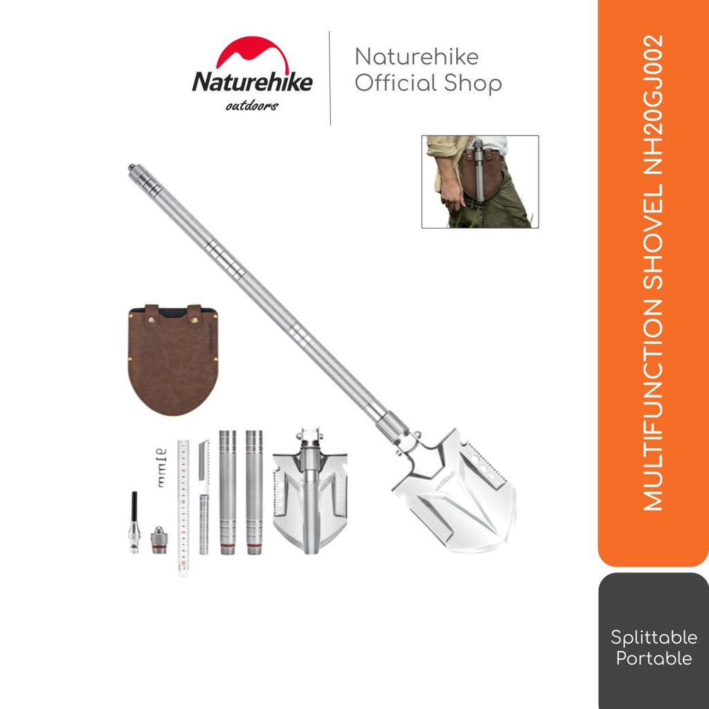 Naturehike Mulitfunction Shovel NH20GJ002 Cangkul Sekop Portable