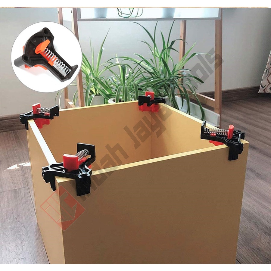 IKURA ACS201 Corner Clamp Mate Klem Sudut Penjepit Pigura Kayu Spring