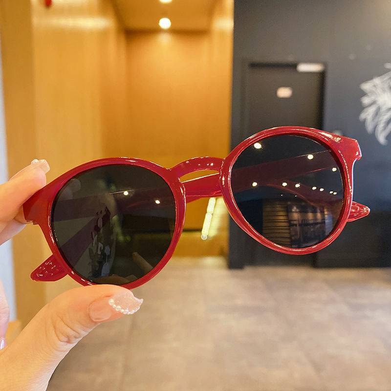 DSM Kacamata Anak 6682 Unisex Fashion Anak Kaca Mata Hitam High Quality Kids Sunglasses Kaca Mata Murah Import-WINE