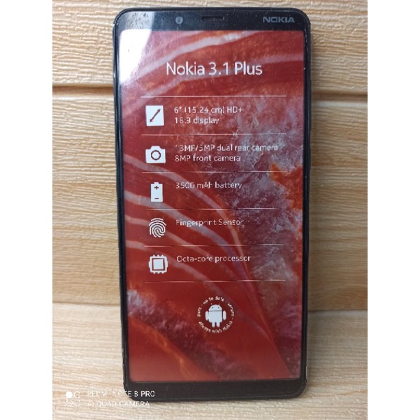 pajangan dummy nokia plus 3.1
