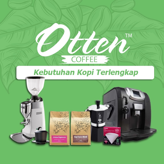 Kopi Gold Blend - 500gr - Commercial Blend - Biji / Bubuk Otten Coffee