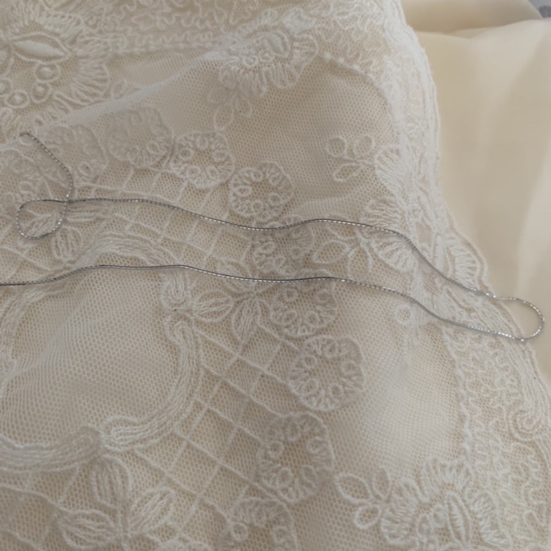 KALUNG RANTAI EMAS PUTIH SANTA