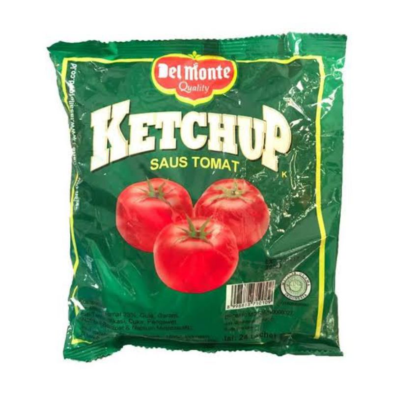 

Delmonte saus tomat sachet / tomato ketchup isi 24×9gr