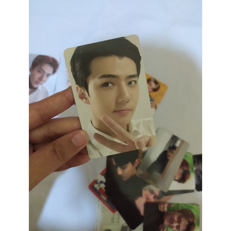Sehun photocard dvd elyxion