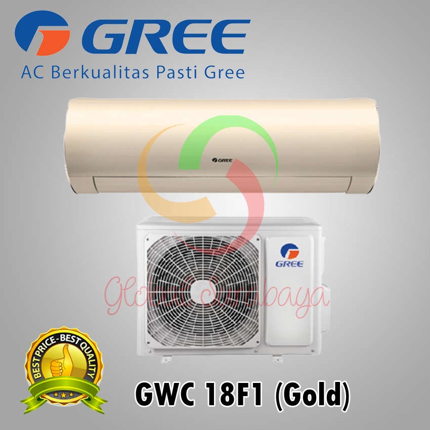 Gree GWC 18F1 AC Split Inverter G+ F1 Series 2 PK Gold