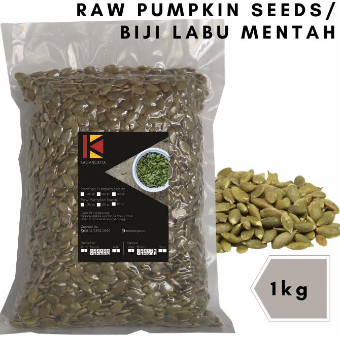 

Hot Item Biji Labu Mentah Raw Pumpkin Seed 1Kg