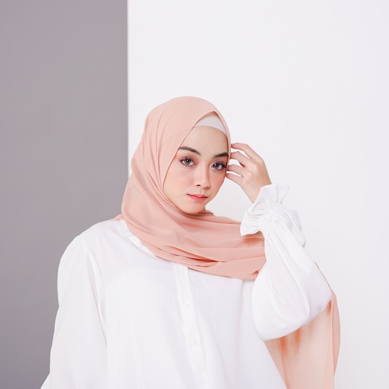 HIJAB PASHMINA CERUTY BABYDOLL-Caffein