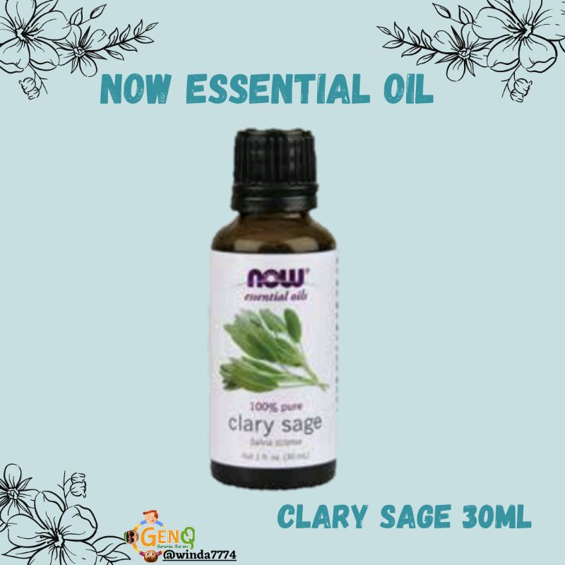 NOW Essential oil CLARY SAGE