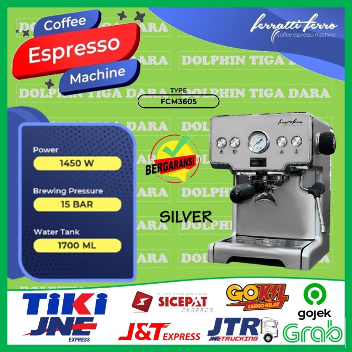 firnalina - Mesin Espresso Feratti Ferro FCM3605 FCM-3605