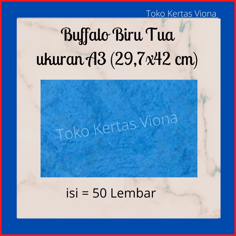 

buffalo/ sampul/ cover jilid biru tua A3