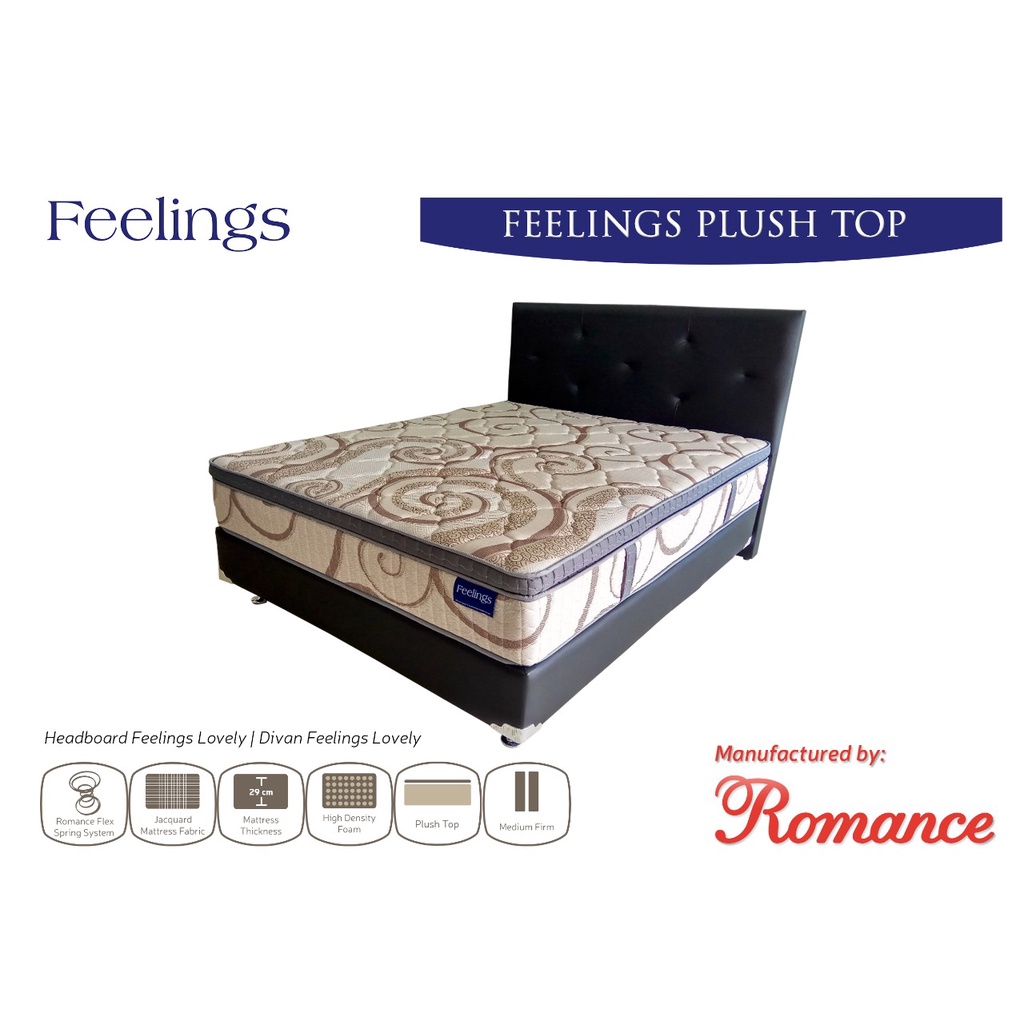 Spring Bed Feelings Romance (Full Set) 180 x 200