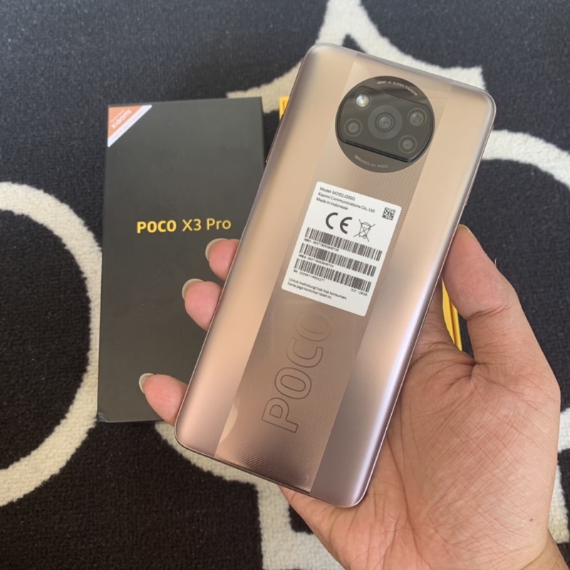 poco x3 pro ram 6gb second fullset bekas pakai