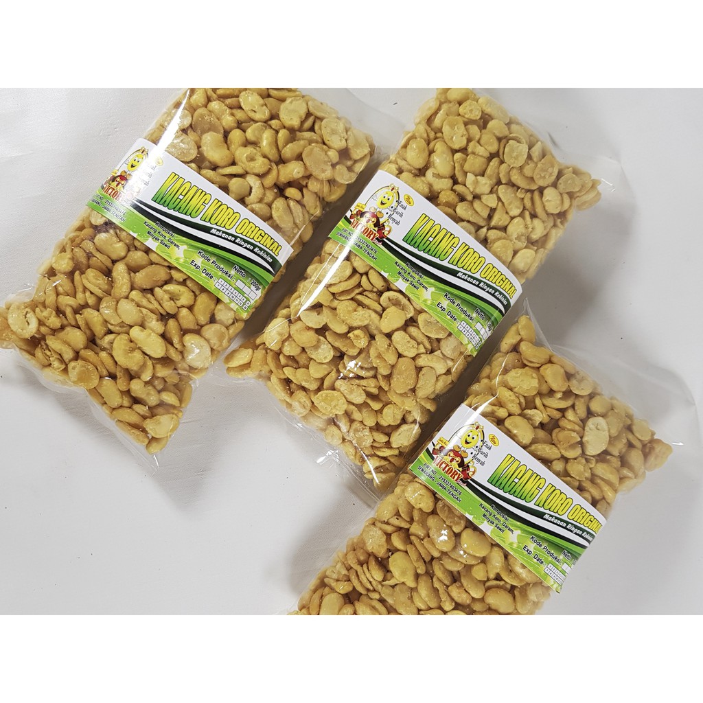 

Victory Snack - Camilan Kacang Koro Kupas Asin / Original murah isi 200 gr