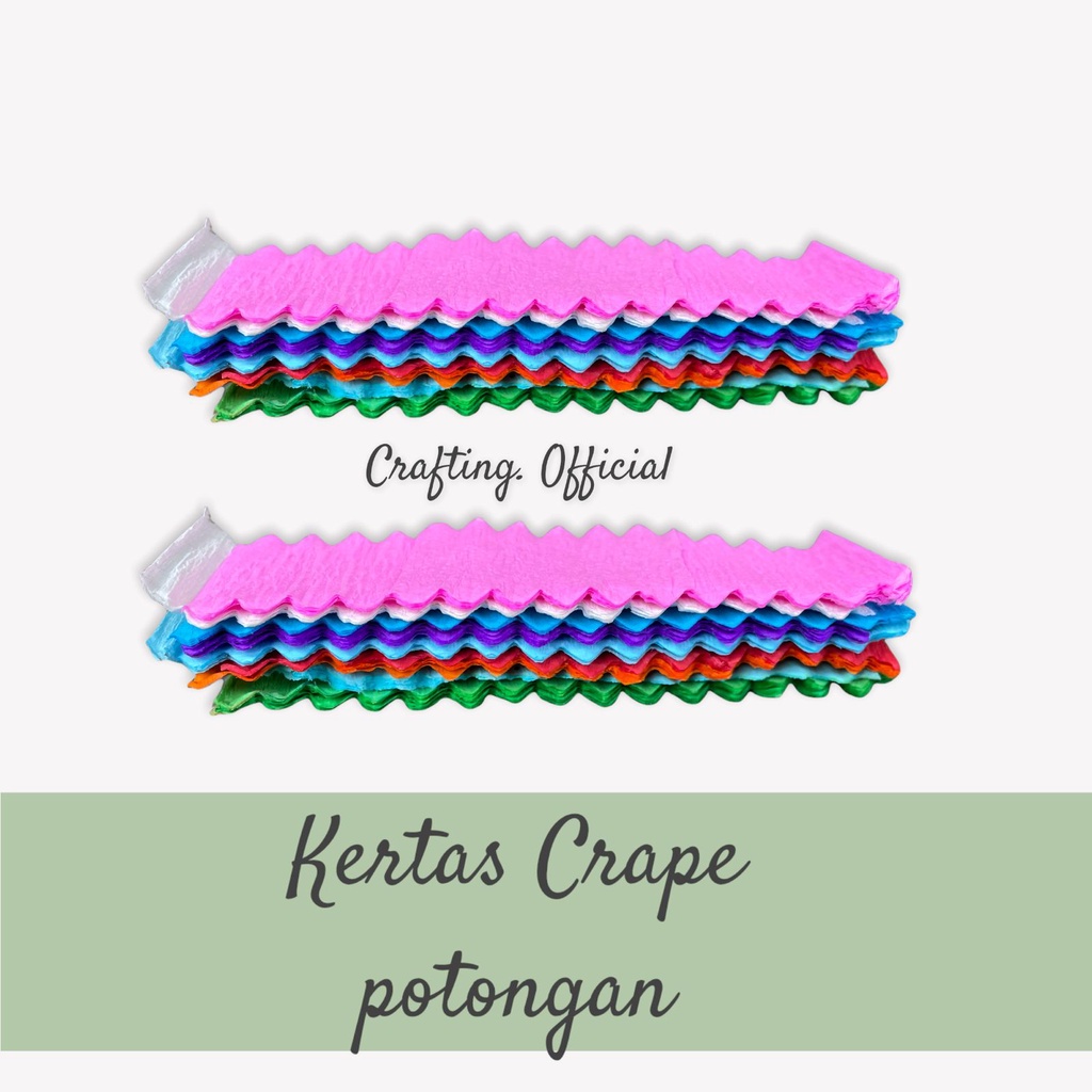 1 biji KERTAS CRAPE/KERTAS CREPE HIAS ULTAH