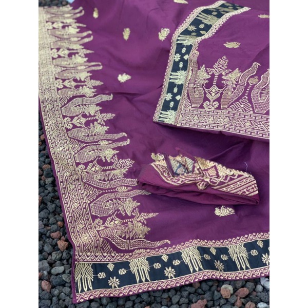 set couple semi songket